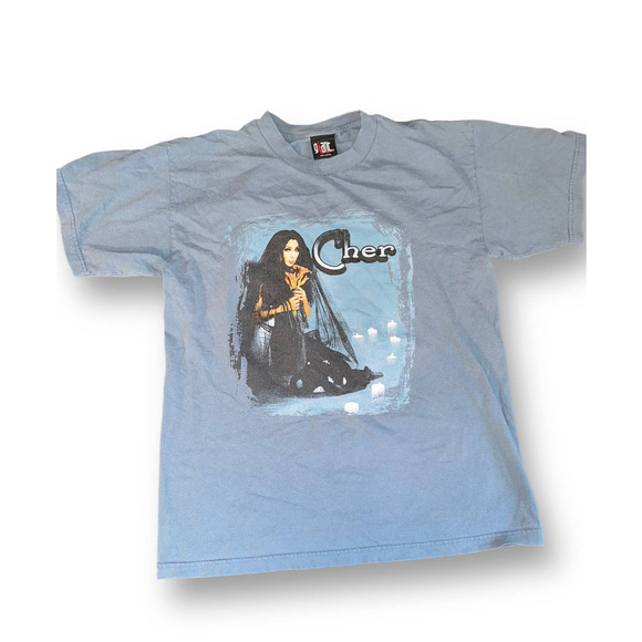 Vintage 1999 Cher Do You Believe Tour T Shirt 90s Rock Music Band Size: L - Picture 1 of 3